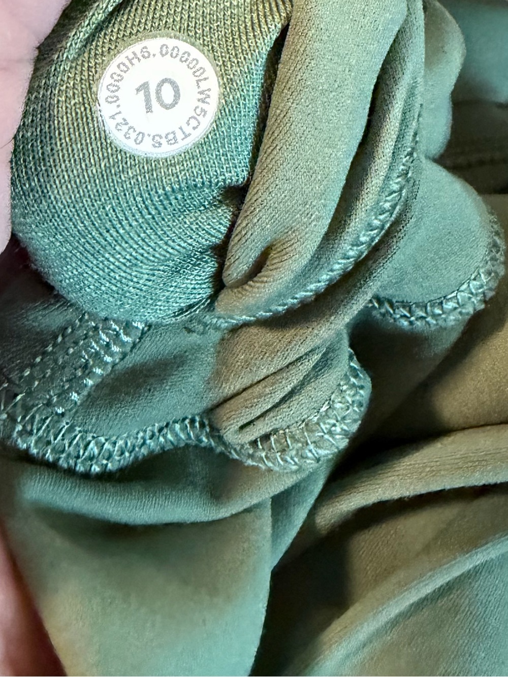 Lululemon Align Tights Crop 24” Green Sz 10 - Picture 6 of 6